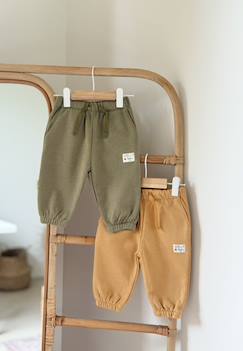 Bébé-Pantalon, jean-Lot de 2 pantalons bébé en molleton gustin