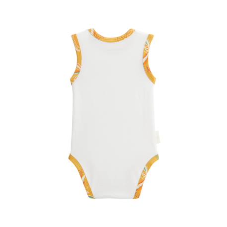 Lot de 2 bodies bébé sans manches liwa Jaune 5 - vertbaudet enfant 