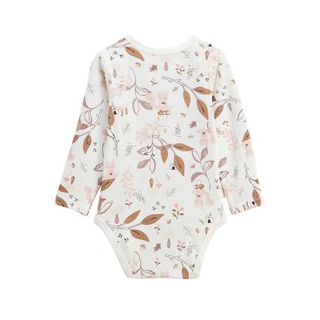 Lot de 2 bodies bébé manches longues sora Ecru 5 - vertbaudet enfant 