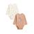 Lot de 2 bodies bébé manches longues matcha Rose 2 - vertbaudet enfant 