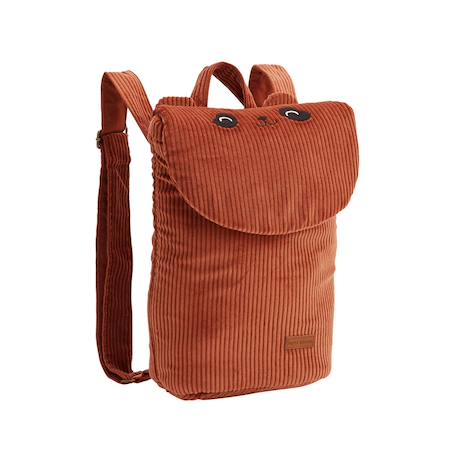 Sac à dos enfant en velours côtelé maloueg Marron 2 - vertbaudet enfant 