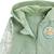 Sweat à capuche zippé enfant kanha Vert 4 - vertbaudet enfant 