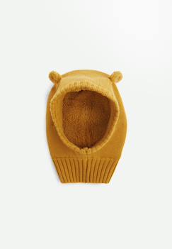 Cagoule bébé en tricot charly  - vertbaudet enfant