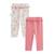 Lot de 2 leggings enfant anaelle Rose 2 - vertbaudet enfant 