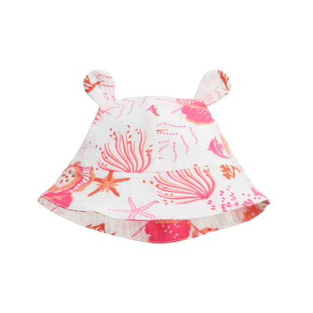 Bob bébé en gaze de coton bahamas Ecru 2 - vertbaudet enfant 