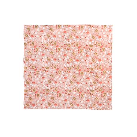 Foulard en gaze de coton mindanao 100 x 100 cm Rose 3 - vertbaudet enfant 