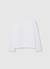 T-shirt fille manches longues maille Blanc 2 - vertbaudet enfant 