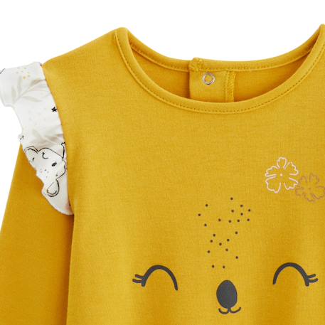 Lot de 2 pyjamas adele Jaune 3 - vertbaudet enfant 