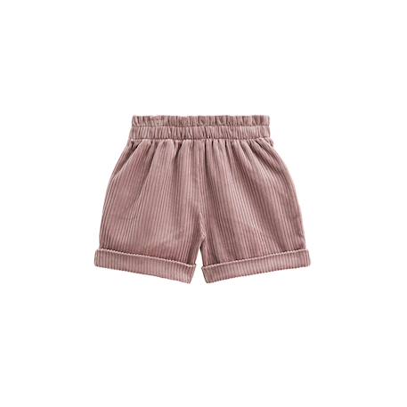 Short enfant en velours côtelé sora Prune 3 - vertbaudet enfant 