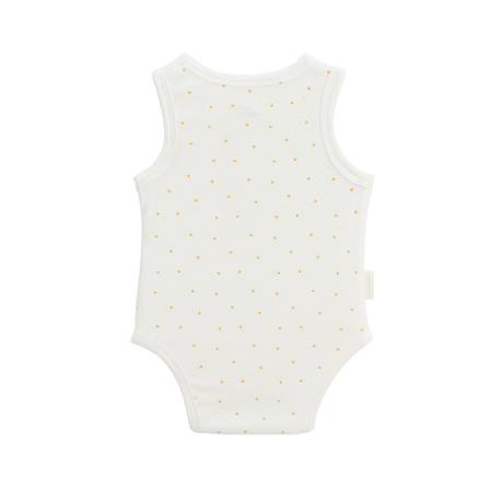 Lot de 2 bodies bébé à bretelles en éponge bahamas Orange 4 - vertbaudet enfant 