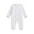 Pyjama bébé en velours ouverture pont miss chatchatchat Ecru 3 - vertbaudet enfant 