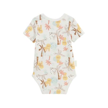 Lot de 2 bodies bébé manches courtes auguste Jaune 5 - vertbaudet enfant 