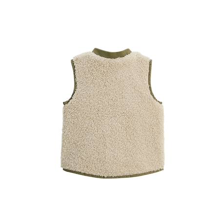 Veste sans manches en sherpa gustin Beige 5 - vertbaudet enfant 