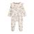Pyjama bébé en velours chincha Ecru 3 - vertbaudet enfant 