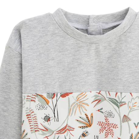 T-shirt enfant abou Gris 4 - vertbaudet enfant 