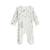 Pyjama bébé en velours ouverture pont frimousse Ecru 2 - vertbaudet enfant 