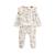 Pyjama bébé en velours chincha Ecru 5 - vertbaudet enfant 
