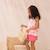 Ensemble bébé t-shirt et short en gaze de coton bahamas Rose 5 - vertbaudet enfant 