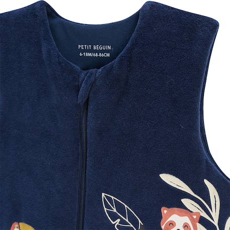 Gigoteuse tog2 en velours boavista Bleu 3 - vertbaudet enfant 