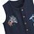 Combishort bébé en gaze de coton mexico Bleu 4 - vertbaudet enfant 