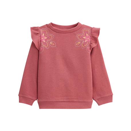 Sweat-shirt enfant fiesta Terracotta 2 - vertbaudet enfant 