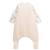 Turbulette d'hiver en velours avec pieds retroussables et manches amovibles chincha Rose 3 - vertbaudet enfant 