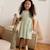 Robe bébé en gaze de coton arya Vert 6 - vertbaudet enfant 