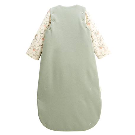 Gigoteuse d'hiver en molleton avec manches amovibles lison Vert 3 - vertbaudet enfant 