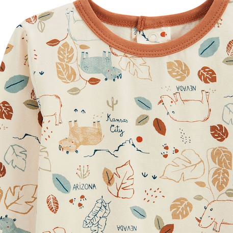 Lot de 2 pyjamas enfant 2 pièces kansas city Kaki 3 - vertbaudet enfant 