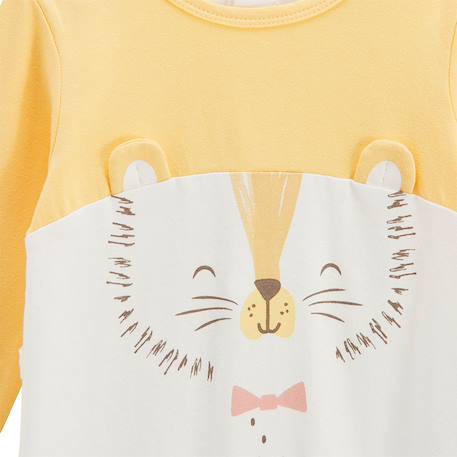 Pyjama bébé auguste Jaune 5 - vertbaudet enfant 