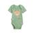 Lot de 2 bodies bébé manches courtes kanha Vert 4 - vertbaudet enfant 