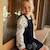 Robe enfant en velours côtelé belle de nuit Bleu 6 - vertbaudet enfant 