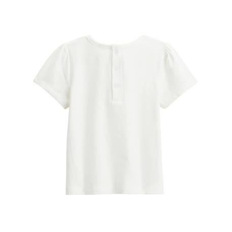 Lot de 2 t-shirts bébé manches courtes tiana Ecru 5 - vertbaudet enfant 
