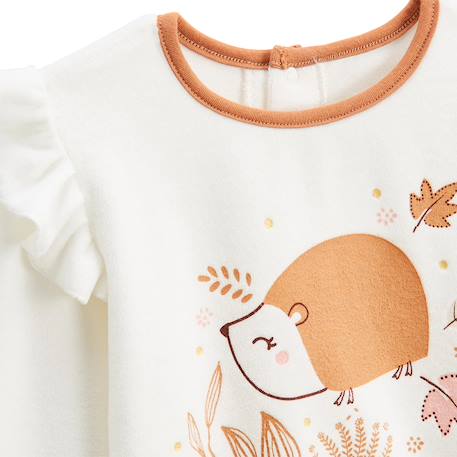 Lot de 2 pyjamas bébé 2 pièces en velours chincha Camel 6 - vertbaudet enfant 