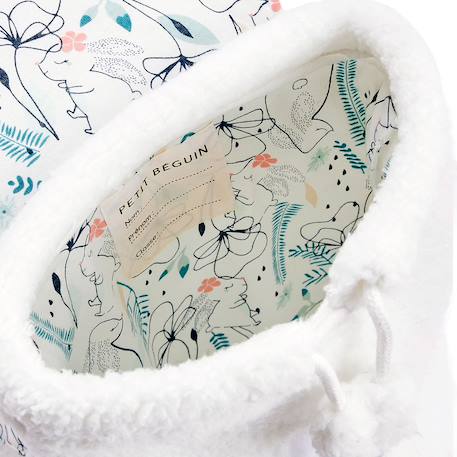 Sac à dos enfant en sherpa alaska Ecru 4 - vertbaudet enfant 