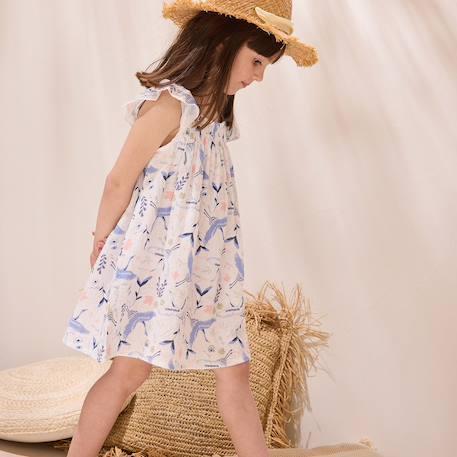 Robe bébé en gaze de coton tiana Ecru 6 - vertbaudet enfant 
