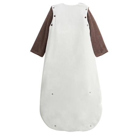 Gigoteuse d'hiver en velours avec manches amovibles cracotte Marron 3 - vertbaudet enfant 