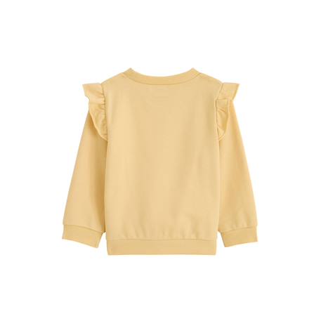 Sweat-shirt enfant camila Jaune 3 - vertbaudet enfant 