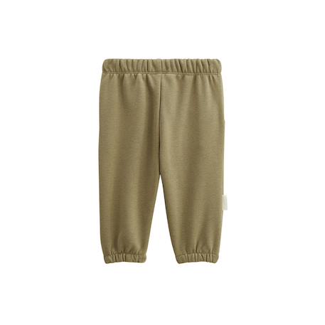 Lot de 2 pantalons bébé en molleton gustin Camel 4 - vertbaudet enfant 