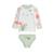 Maillot de bain bébé 2 pièces t-shirt de protection uv & culotte arya Vert 2 - vertbaudet enfant 