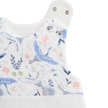 Turbulette tog2 en gaze de coton avec pieds retroussables tiana Ecru 3 - vertbaudet enfant 