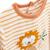 Ensemble bébé t-shirt et short en éponge mio Ecru 3 - vertbaudet enfant 