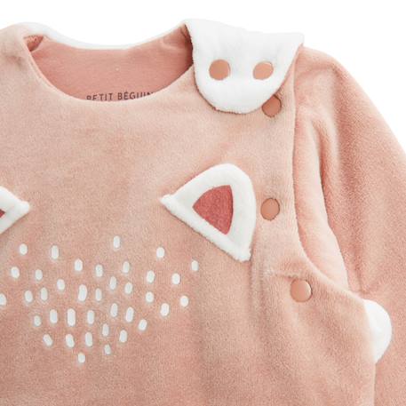 Gigoteuse d'hiver en velours avec manches amovibles machu picchu Ecru 5 - vertbaudet enfant 