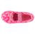 Chaussons ballerines velours, maintien souple, facile à enfiler, semelle flexible Fleurs rose 2 - vertbaudet enfant 