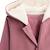 Sweat à capuche zippé bébé en molleton matcha Rose 4 - vertbaudet enfant 