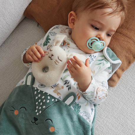 Gigoteuse tog2 en velours merlin Vert 6 - vertbaudet enfant 