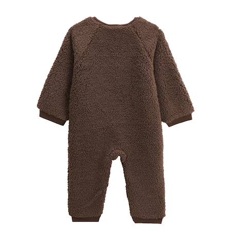 Surpyjama bébé en sherpa cracotte Marron 3 - vertbaudet enfant 