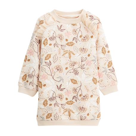 Robe bébé en molleton chincha Beige 2 - vertbaudet enfant 