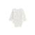 Lot de 2 bodies bébé manches longues ouverture croisée emilie Ecru 4 - vertbaudet enfant 