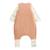 Turbulette d'hiver en velours avec pieds retroussables et manches amovibles matcha Rose 3 - vertbaudet enfant 
